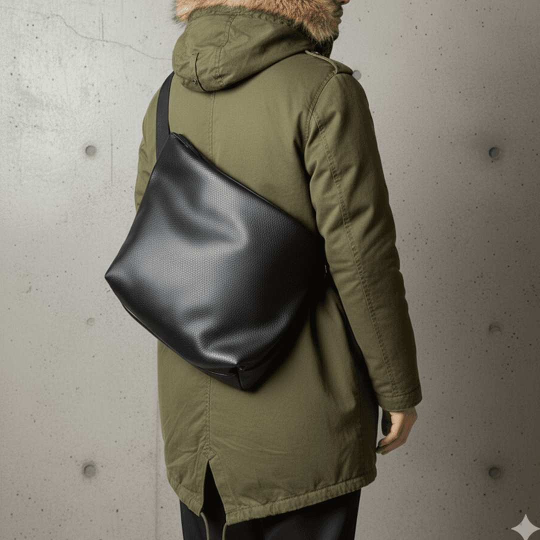 防水レザーメッセンジャーバッグ メンズ　レディース兼用｜GORE-TEX仕様 DRITTON G8　ホワイト | 11枚目