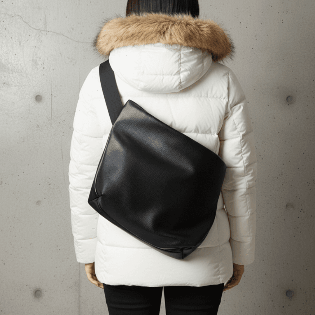 防水レザーメッセンジャーバッグ メンズ　レディース兼用｜GORE-TEX仕様 DRITTON G8　ホワイト | 8枚目