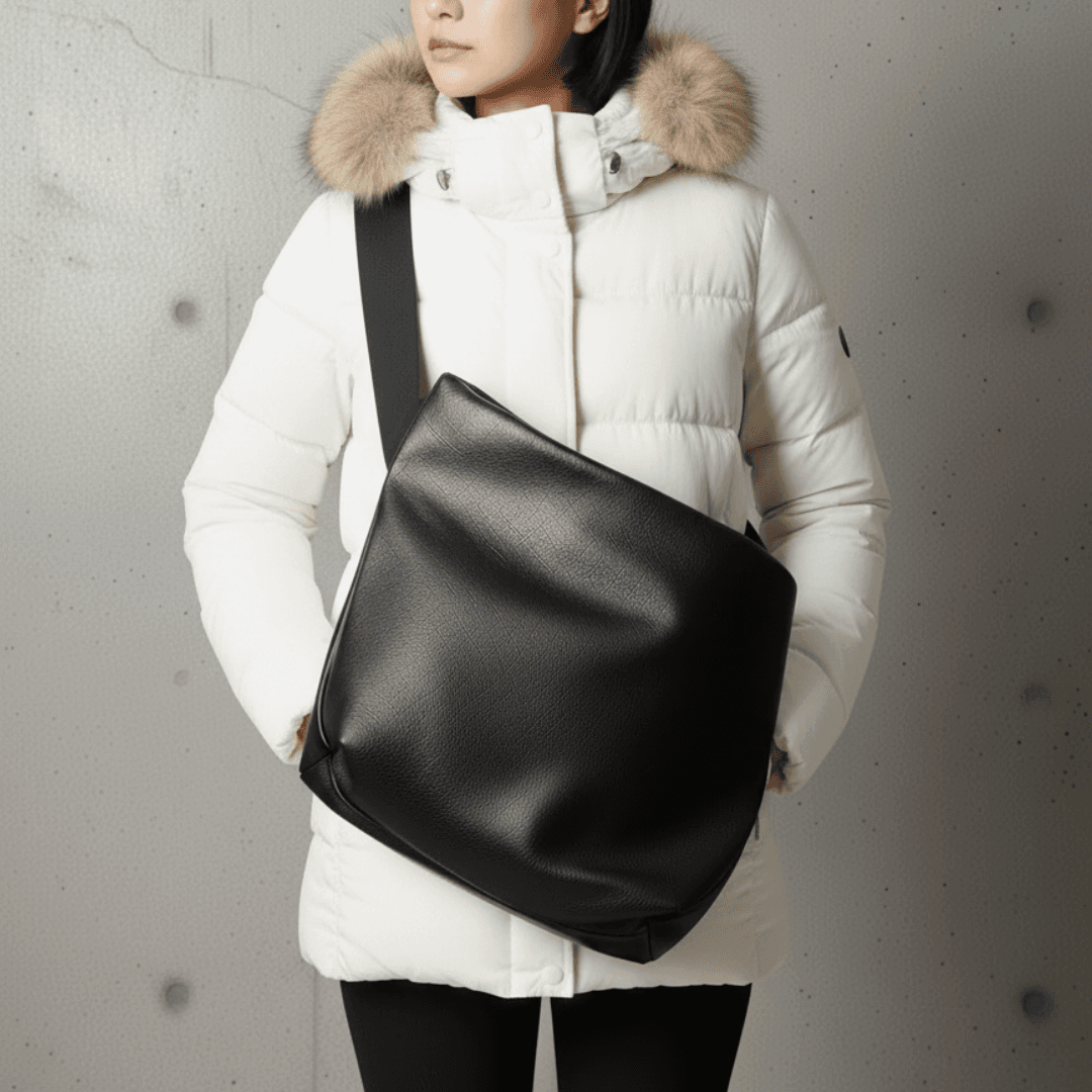 防水レザーメッセンジャーバッグ メンズ　レディース兼用｜GORE-TEX仕様 DRITTON G8　ホワイト | 9枚目