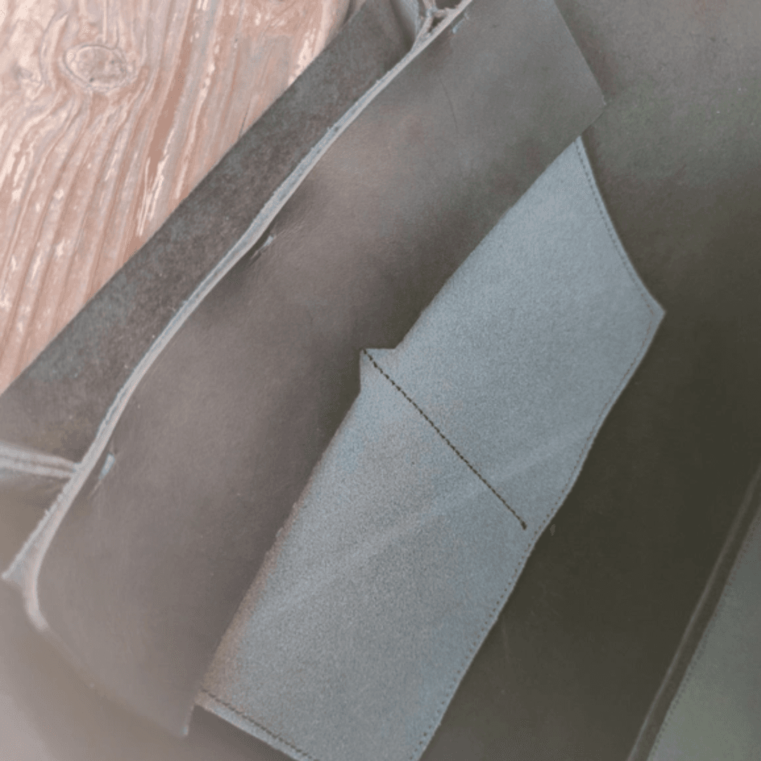 【本革ヌメ革】15.6インチPC対応 大容量レザートートバッグ｜A4収納｜通勤・通学｜きなりナチュラル｜ハンドメイド | 8枚目