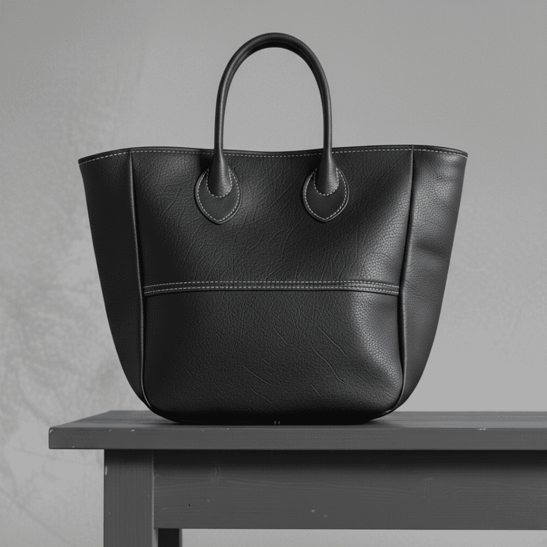 大容量 本革トートバッグ｜横40×縦40cm｜A4・PC対応｜シンプルで上質な大型レザーバッグ | 6枚目