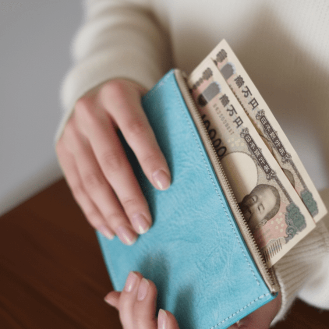 イタリアンレザーファスナーウォレット 2点セット（選べるカラー）春限定 | 3枚目