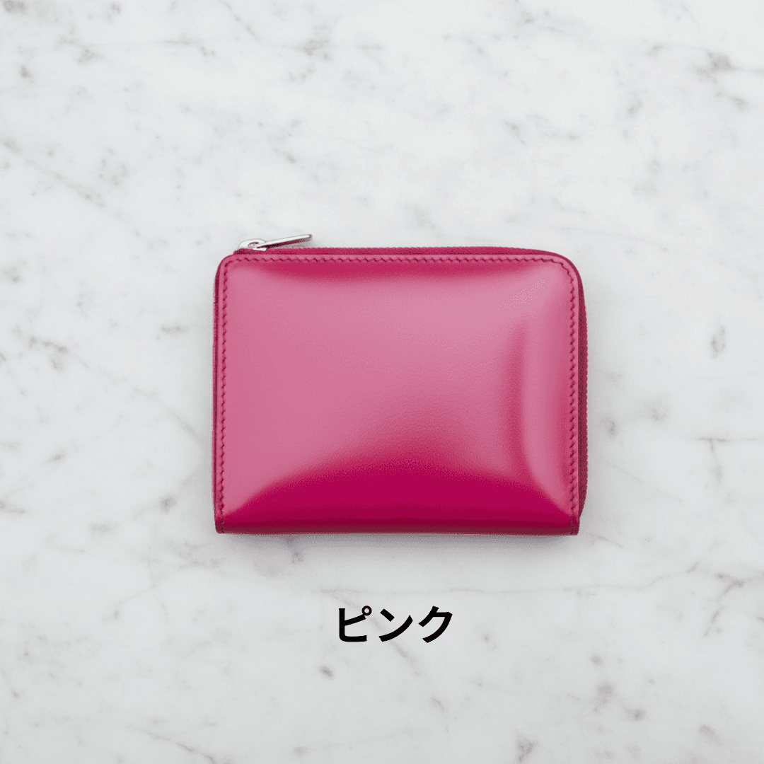 ロカドコードバン L字ファスナー財布 コンパクトミニ財布 / コニャック | 4枚目