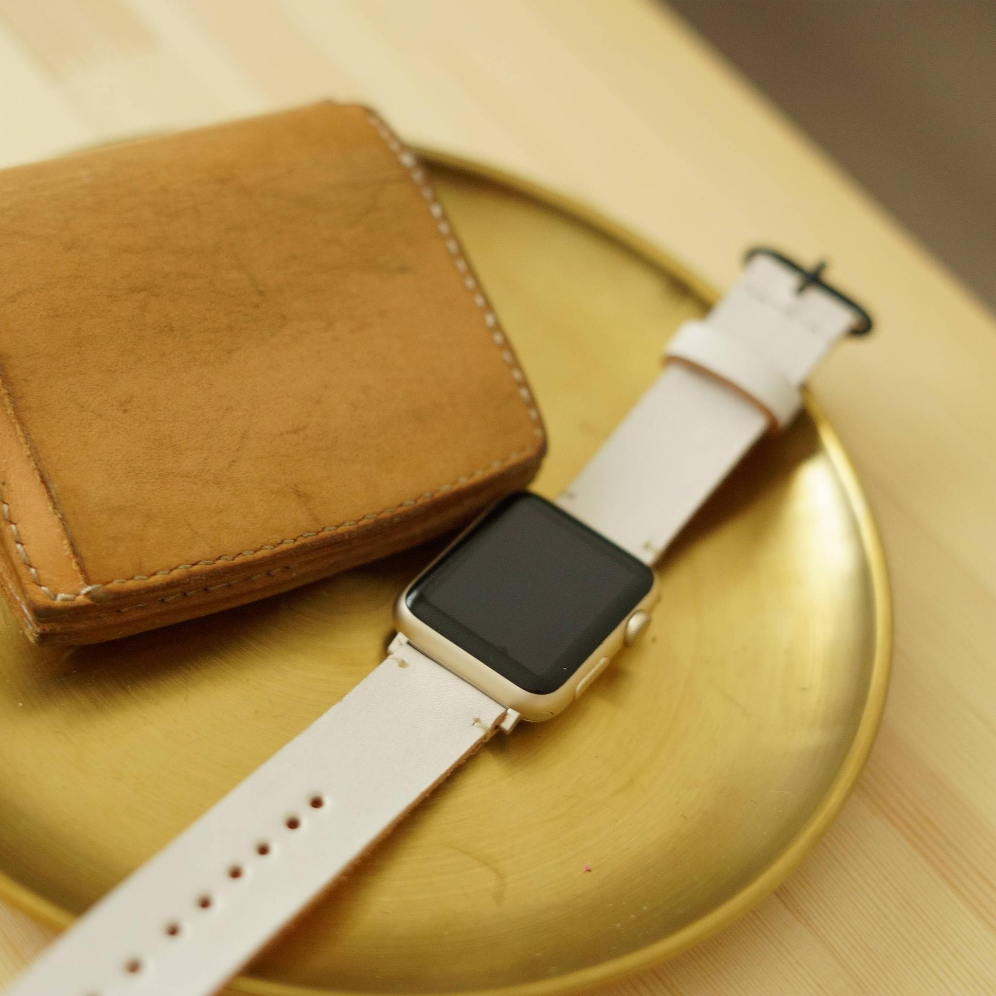 名入れ・刺繍可｜純白本革レザートレー《サイズ変更可》新装開店祝いに最適なギフト | 5枚目