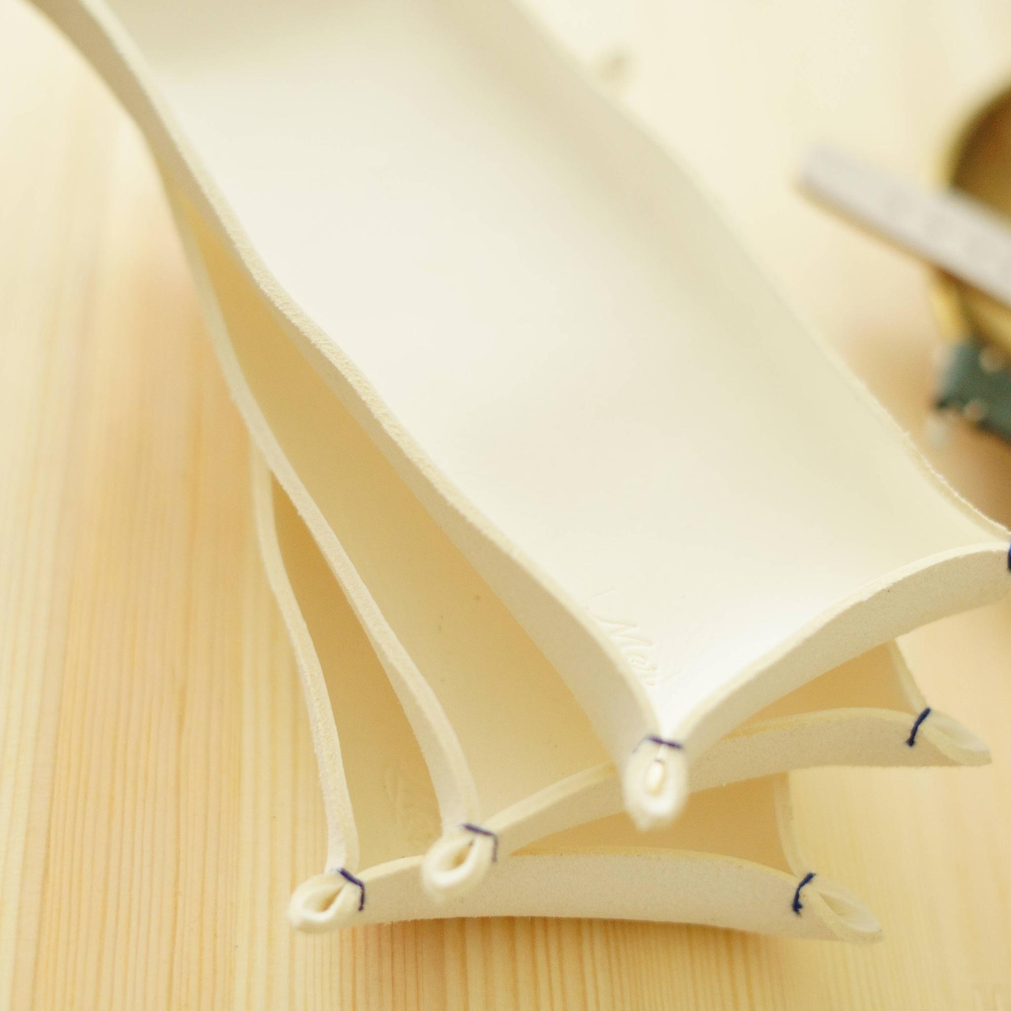 名入れ・刺繍可｜純白本革レザートレー《サイズ変更可》新装開店祝いに最適なギフト | 6枚目