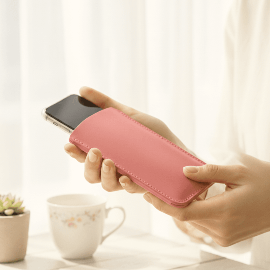 スマホスリーブ 本革イタリアンレザー｜iPhone/Android対応・色選べます | 6枚目