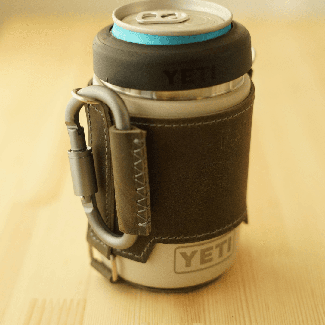 YETI／象印／スタンレー対応 水筒本革スリーブケース｜オーダー制作｜ハンドストラップ付 | 10枚目