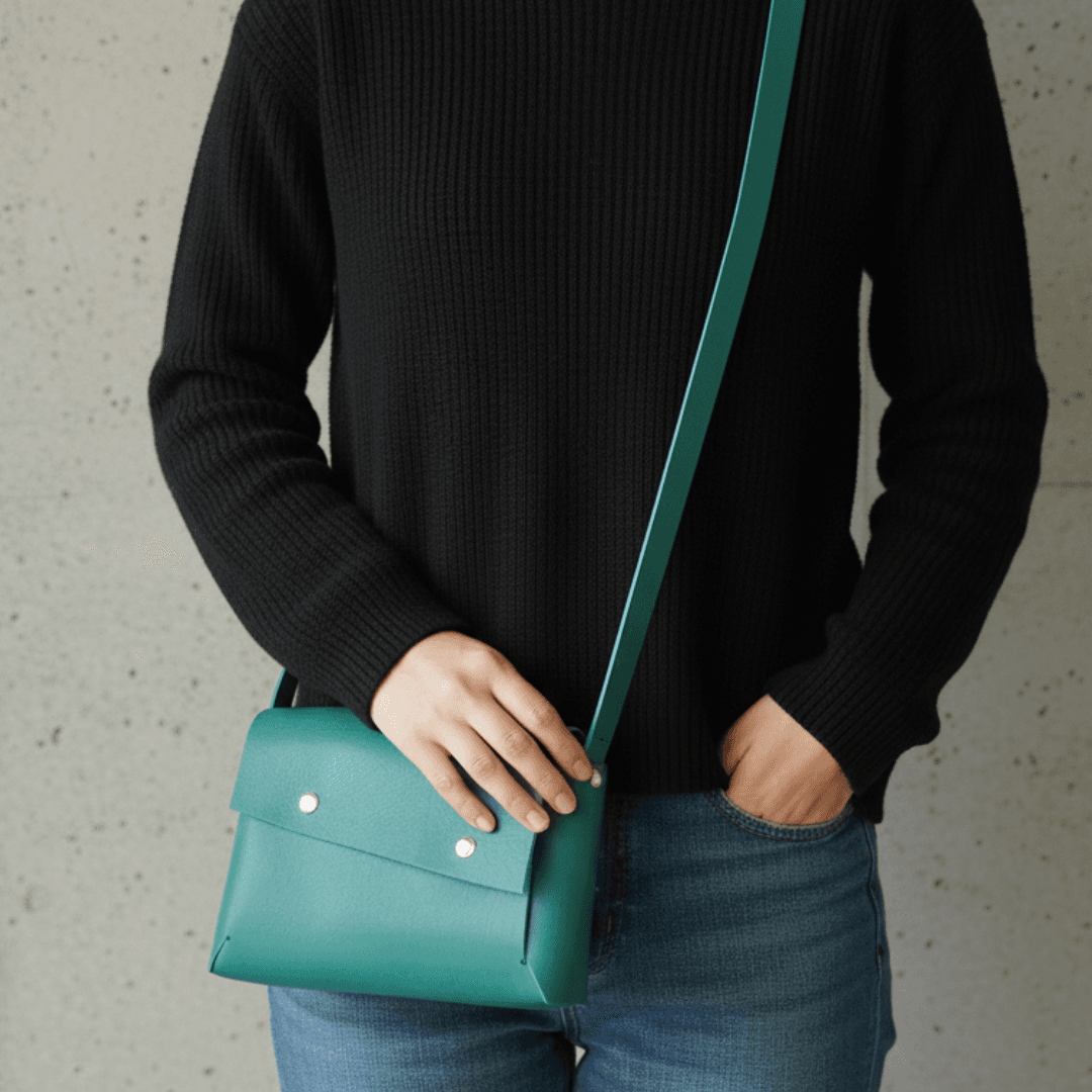 〈新春福袋2026・数量限定／ターコイズブルーブルー〉 〈ダブルアクセス／3区画構造／サイズ・カラーオーダー対応〉 | 3枚目