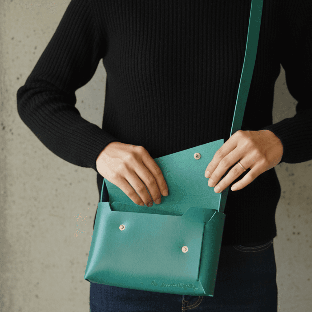 〈新春福袋2026・数量限定／ターコイズブルーブルー〉 〈ダブルアクセス／3区画構造／サイズ・カラーオーダー対応〉 | 4枚目