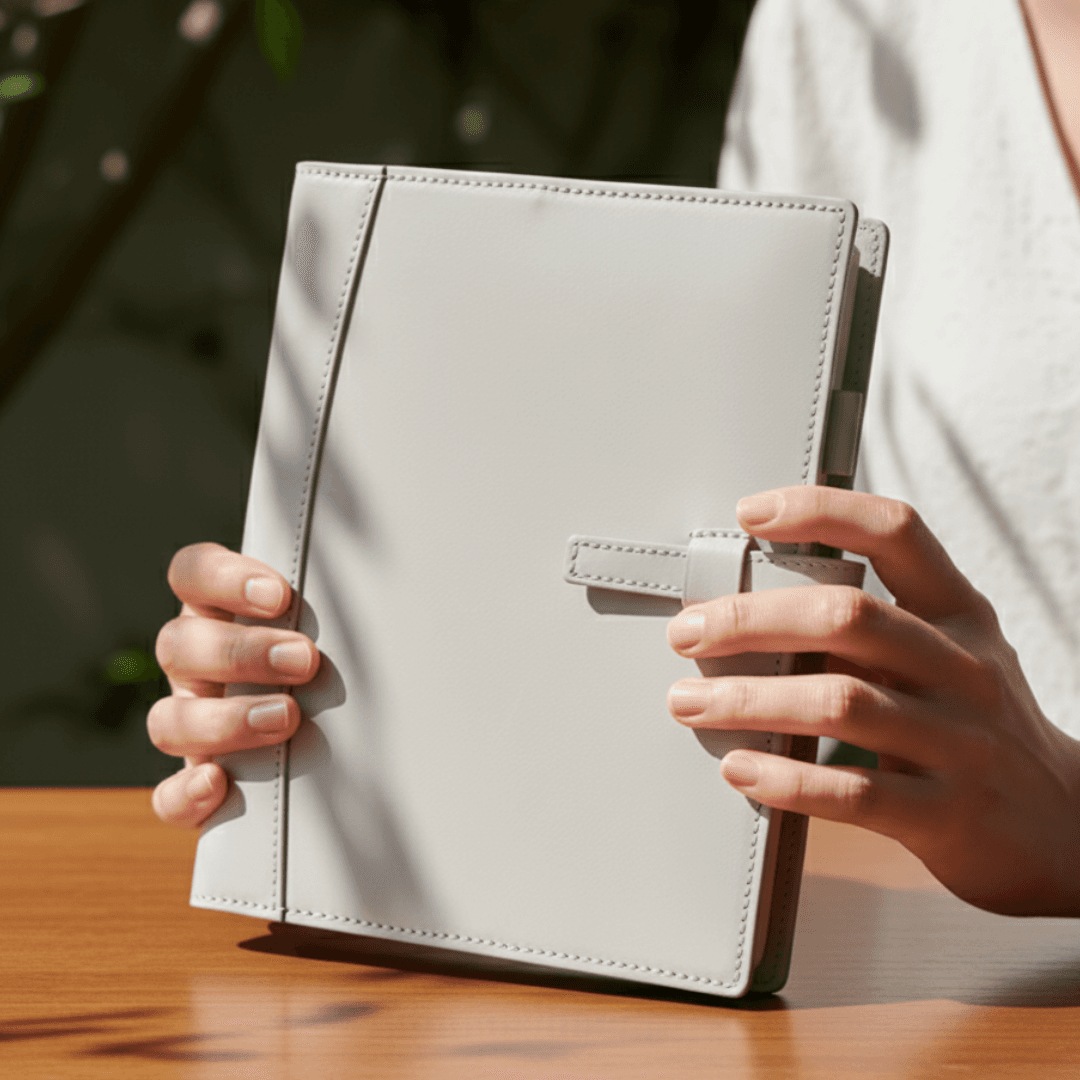 イタリアンレザー システム手帳 A5サイズ（6穴）19mmリング カラー選択可／サイズ・仕様変更対応1枚目の画像