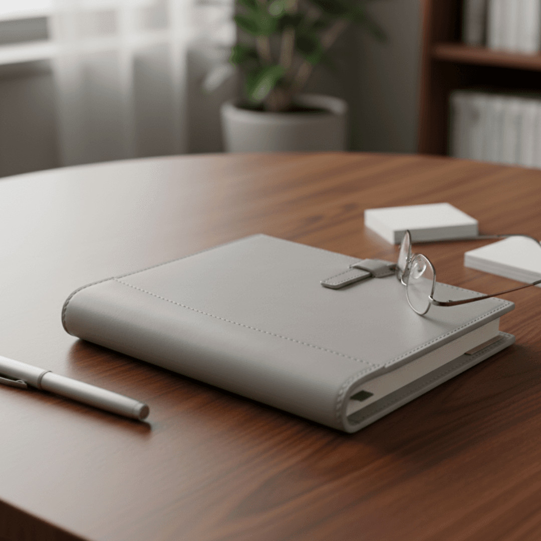 イタリアンレザー システム手帳 A5サイズ（6穴）19mmリング カラー選択可／サイズ・仕様変更対応 | 4枚目