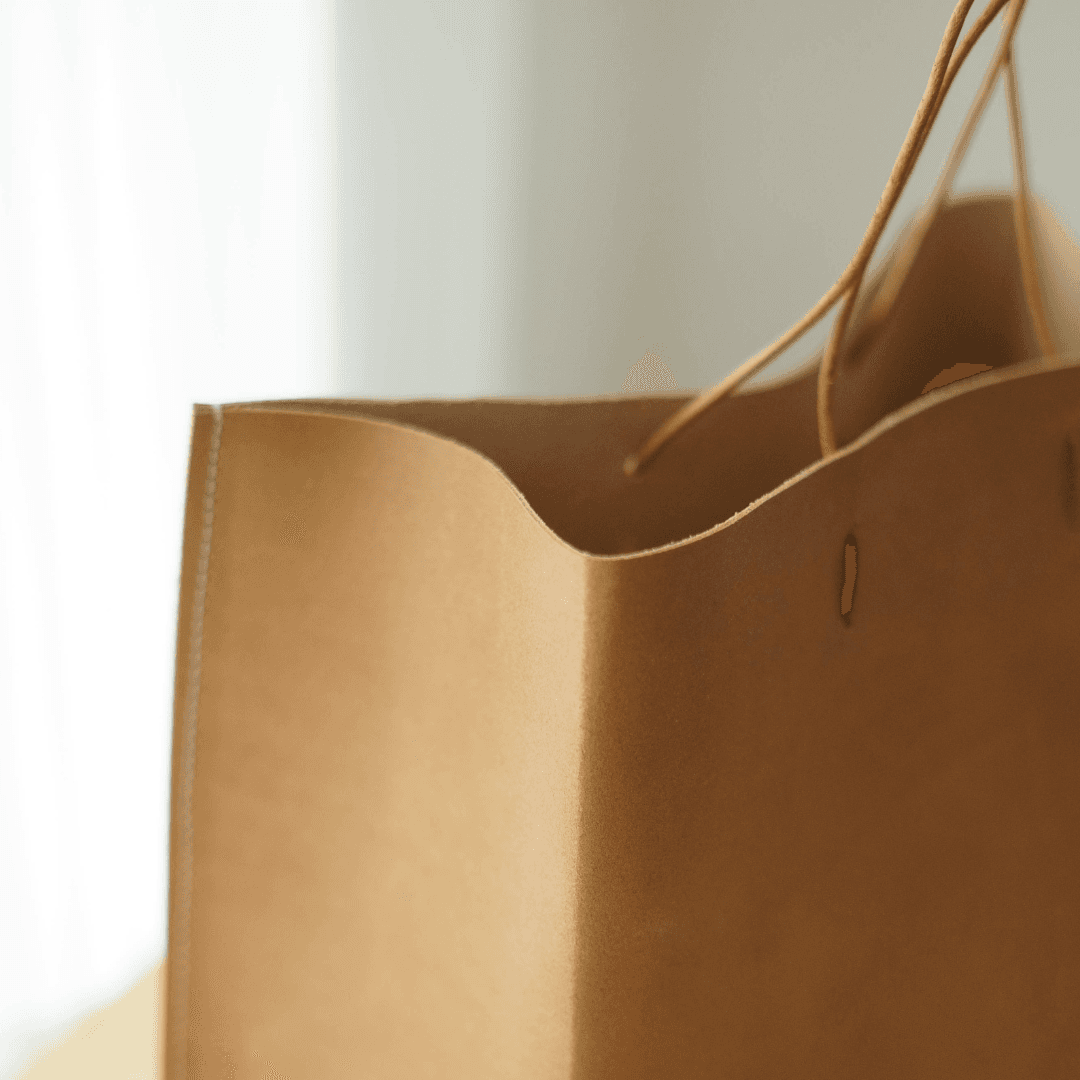 本革 イタリアンレザー キャメルボックストートバッグ｜サイズ・カラーオーダー可／内ポケット追加対応（23×23×9cm） | 3枚目