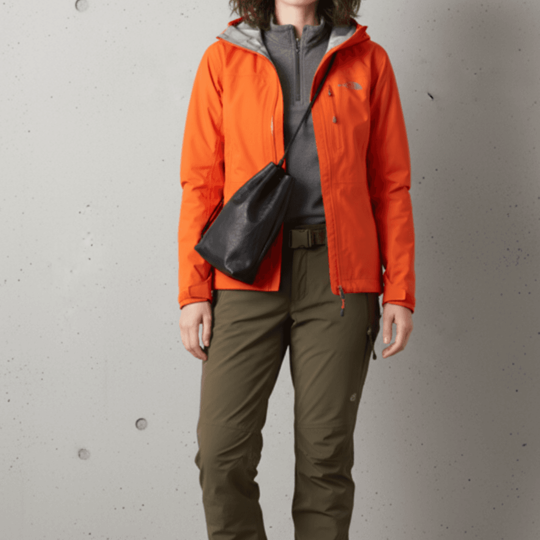 ゴアテックス使用レザー ブラック巾着バッグ｜DRITTON G8｜防水・透湿｜サイズオーダー対応 | 8枚目