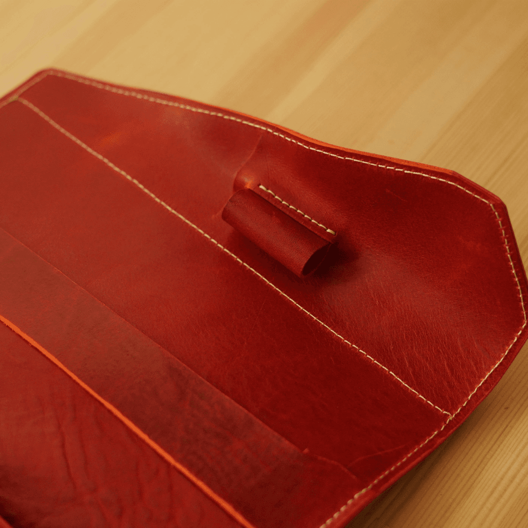 猫も気ににゃる　キャットモチーフのA5パステルシステム手帳ケース｜イタリアンレザー｜6穴｜カラーオーダー対応 | 19枚目