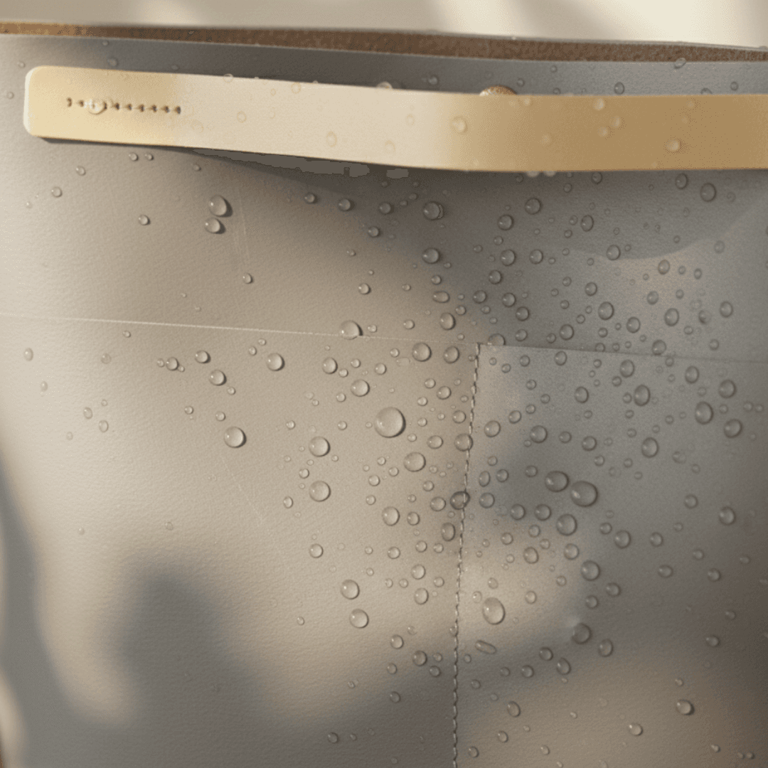 軽量・高耐久 ダイニーマレザー トートバッグ｜防水 ミニトート バッグインバッグ対応　ブラック グレー ホワイト | 10枚目