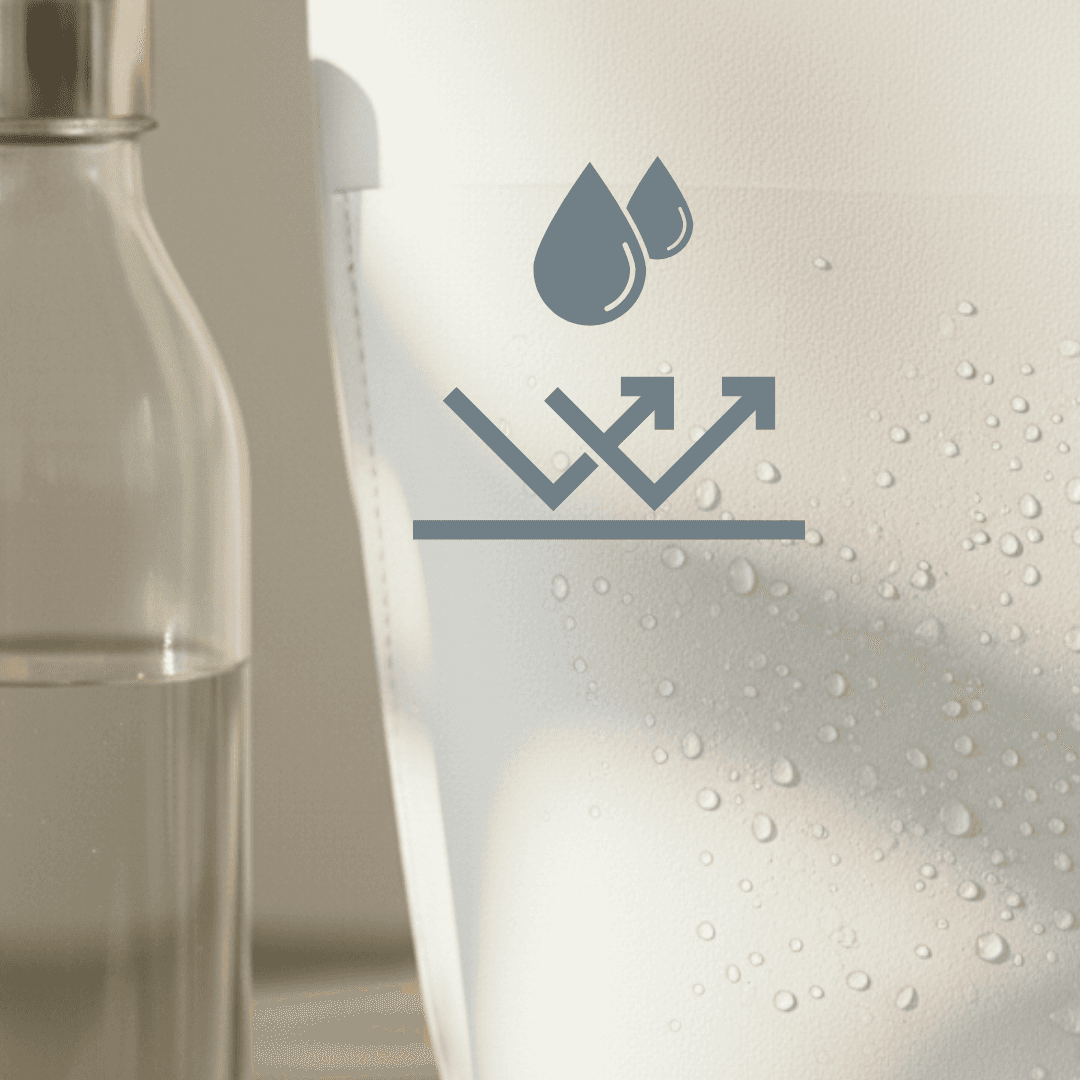 防水・超軽量 ダイニーマレザー トート｜バッグインバッグ対応 シンプル ミニトート　ブラック グレー ホワイト | 11枚目