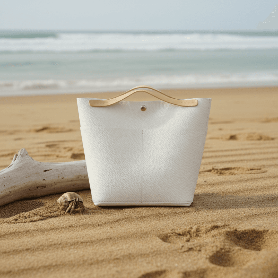 防水・超軽量 ダイニーマレザー トート｜バッグインバッグ対応 シンプル ミニトート　ブラック グレー ホワイト | 7枚目