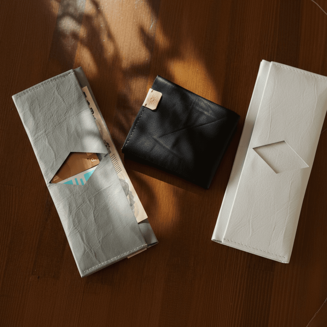 ダイニーマレザー 超軽量ミニマルウォレット ORIGAMI Slim（オリガミスリム） – 折り紙構造 × 高耐久財布 | 3枚目