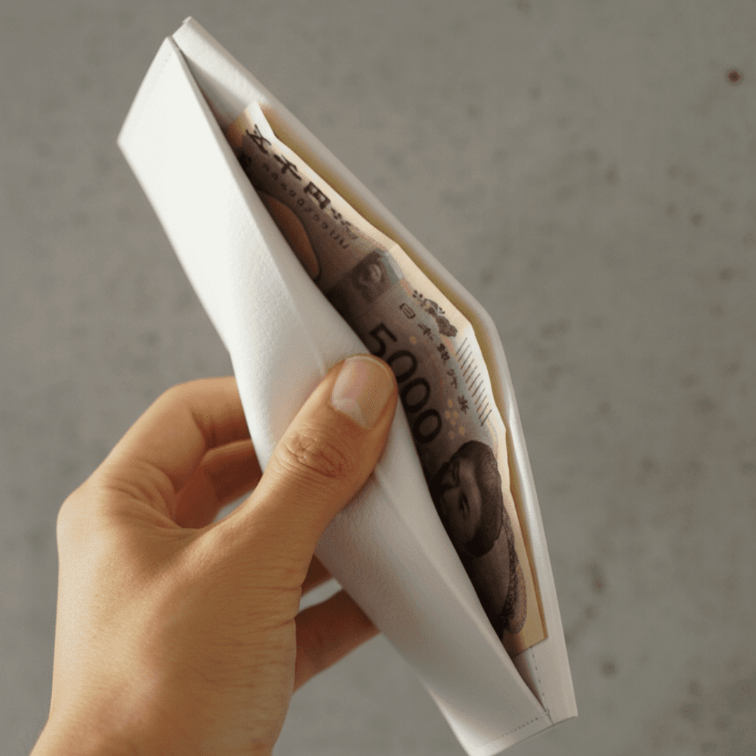ホワイトダイニーマレザー 超軽量ミニマルウォレット ORIGAMI Slim（オリガミスリム） – 折り紙構造 × 高耐 | 3枚目