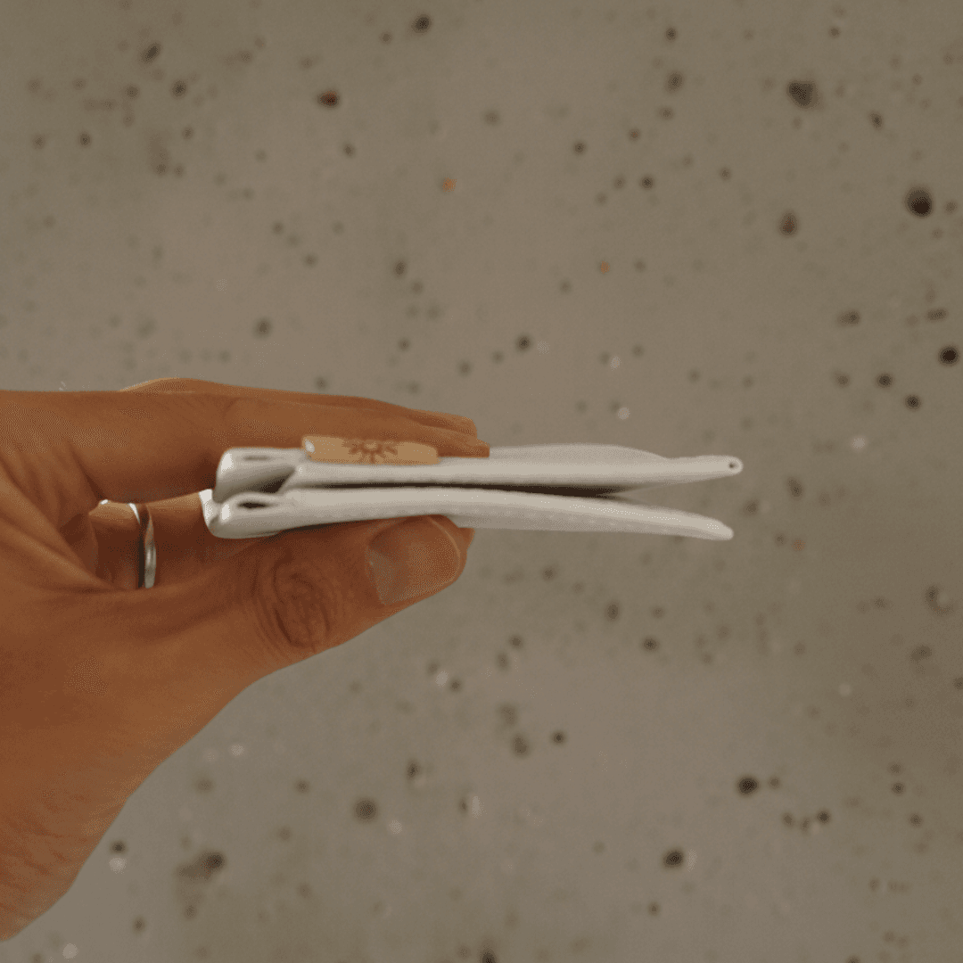 ホワイトダイニーマレザー 超軽量ミニマルウォレット ORIGAMI Slim（オリガミスリム） – 折り紙構造 × 高耐 | 8枚目